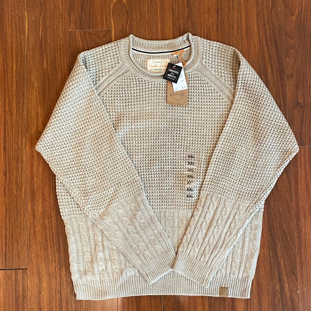 Men’s Beige Sweater